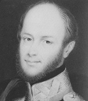 Willem II als kroonprins in 1820